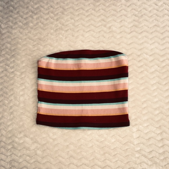 Striped tube top - Picture 1 of 3